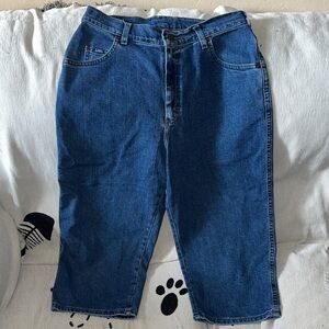Lee blue Jean capri size 12